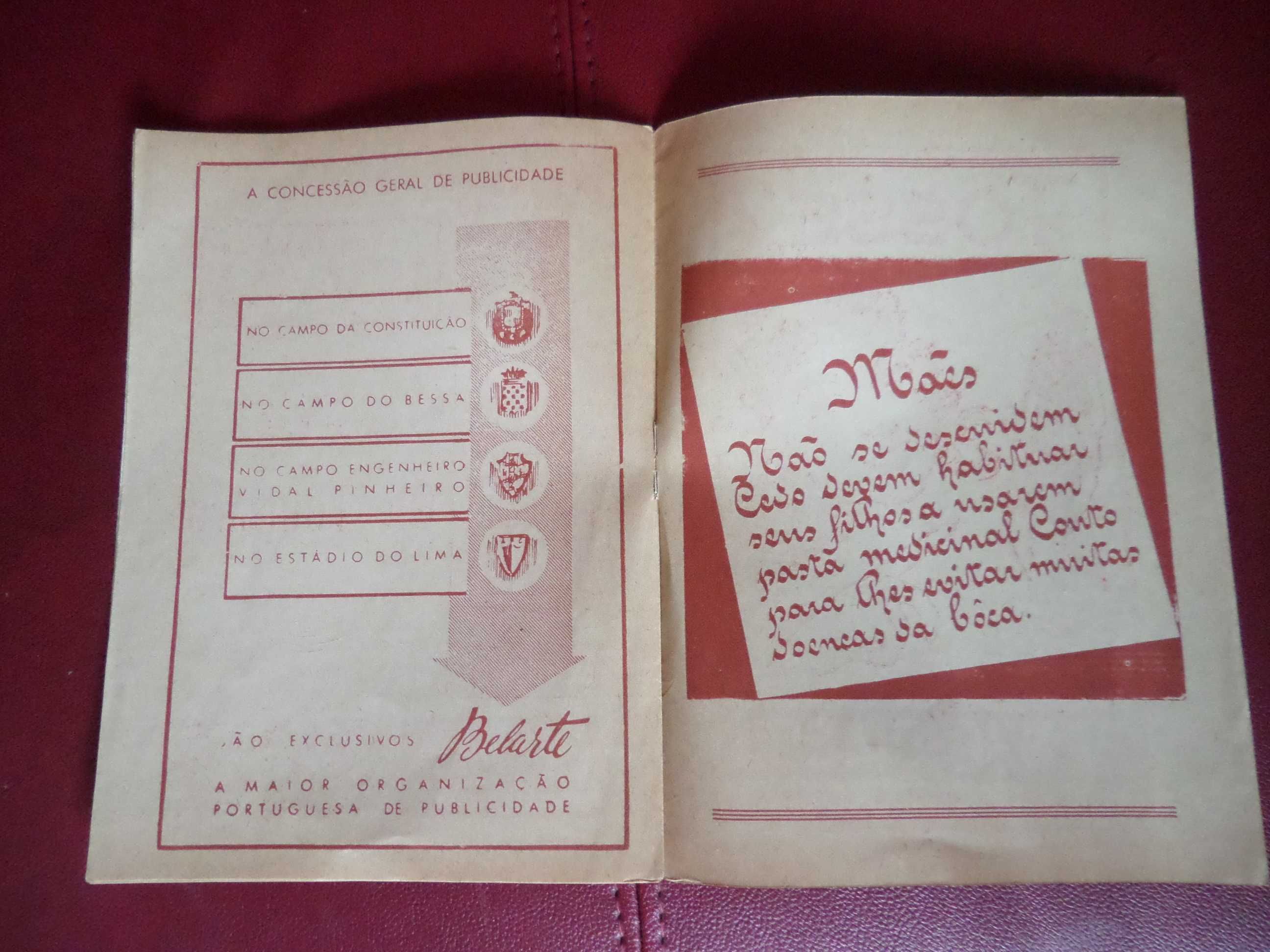 Panfleto Publicitário antigo