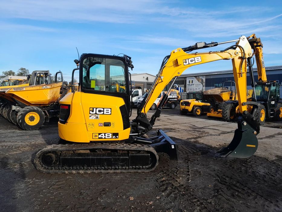 JCB 48z-1  2020r koparka gąsienicowa 5 ton  51r-1 55z-1 8050 8065 cat kubota