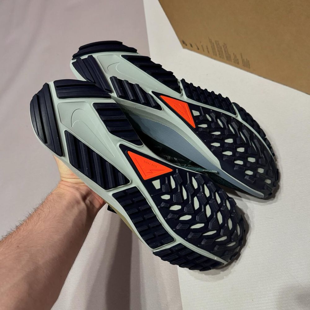 Нові кросівки Nike Air Zoom Pegasus Trail 4 Gore Tex зелені 47 розмір