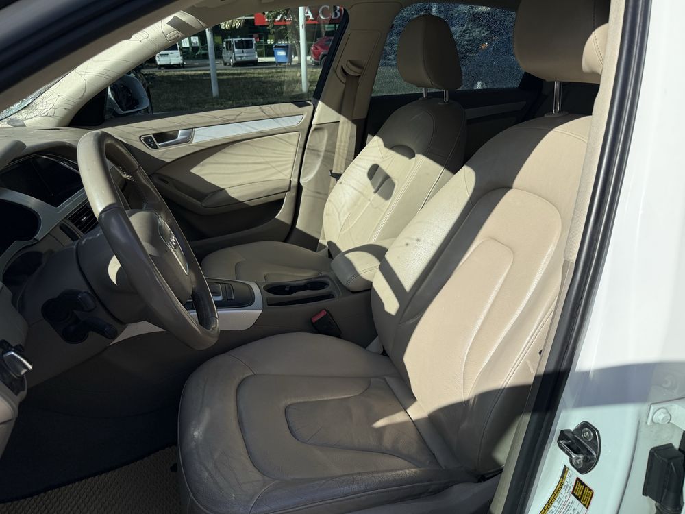 Audi A4 2009 атомобиль после прилета