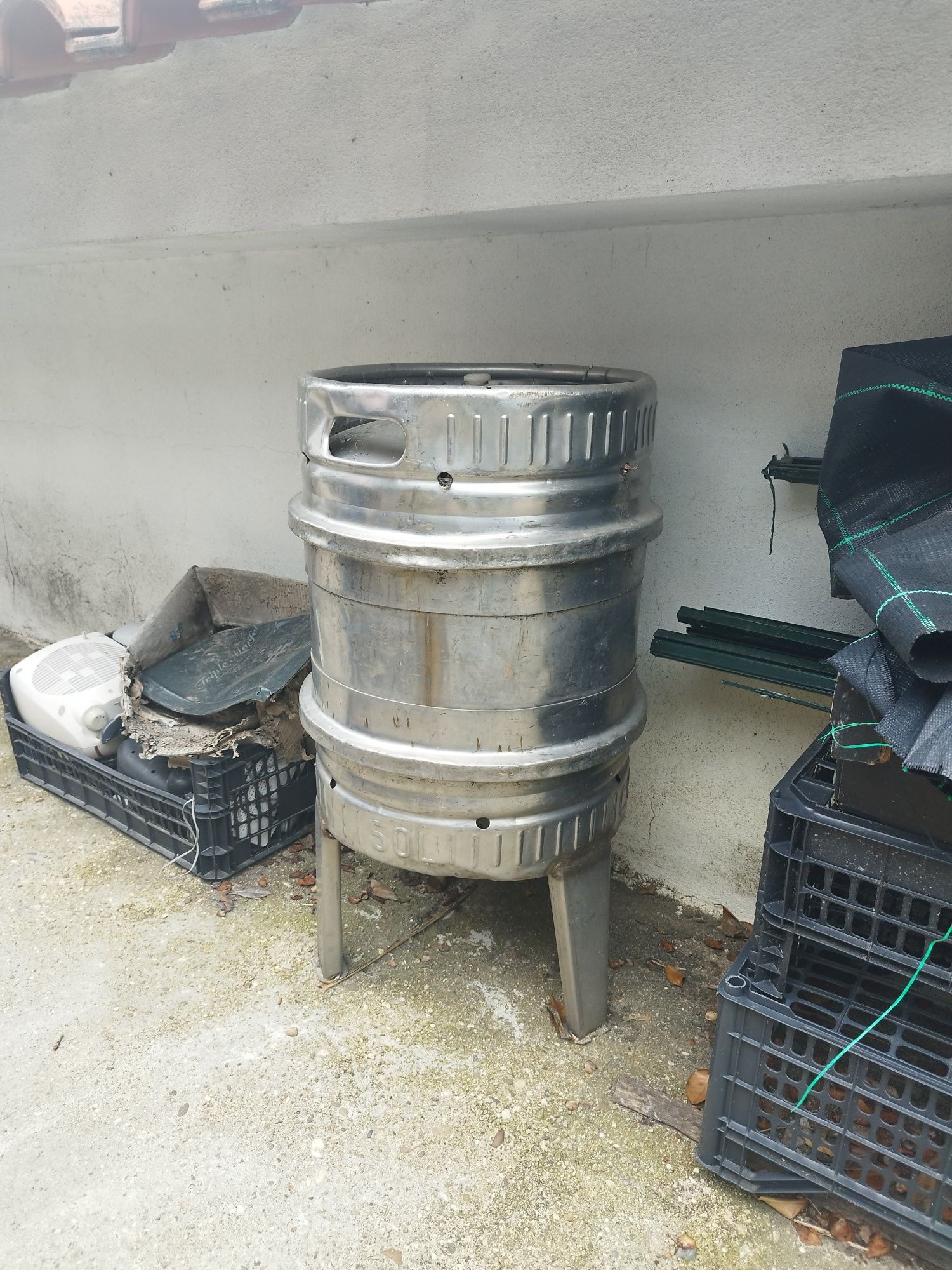 Vendo cuba de inox de 50 L