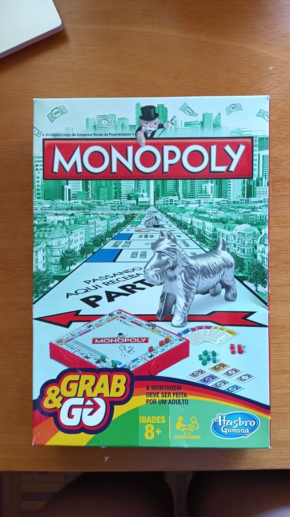 jogo de tabuleiro, monopoly em Português