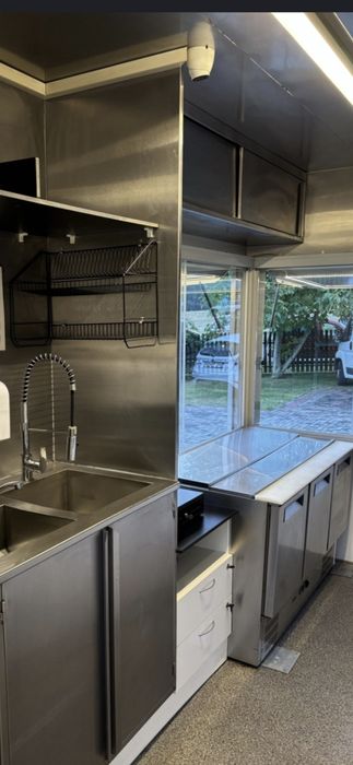 Przyczepa gastronomiczna wyposażona pod kebab - wynajem