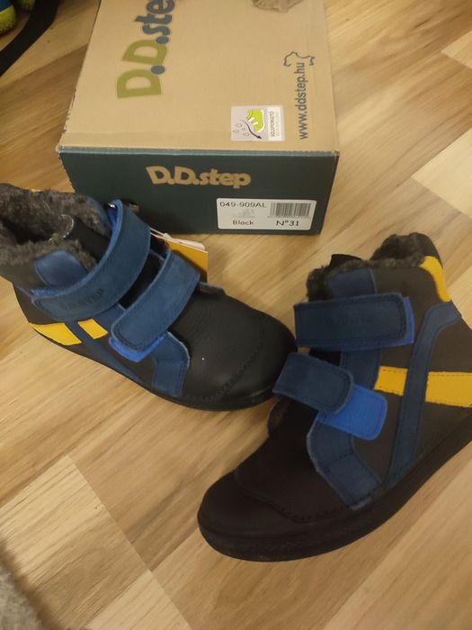 Buty zimowe r. 31 nowe skóra