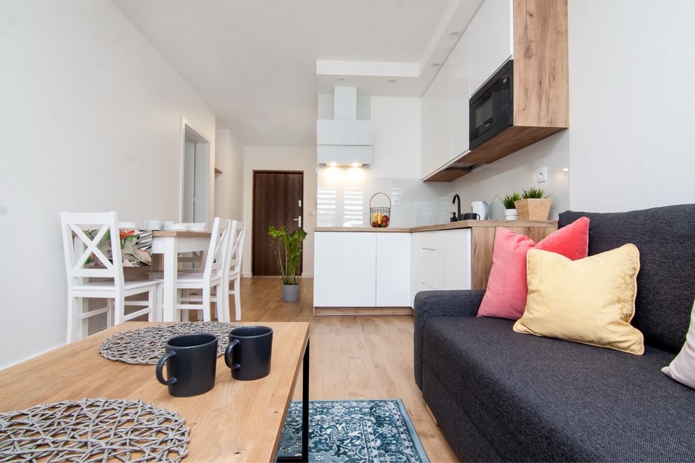 Apartament Zachodnia.  Dwie  sypialnie. 70m