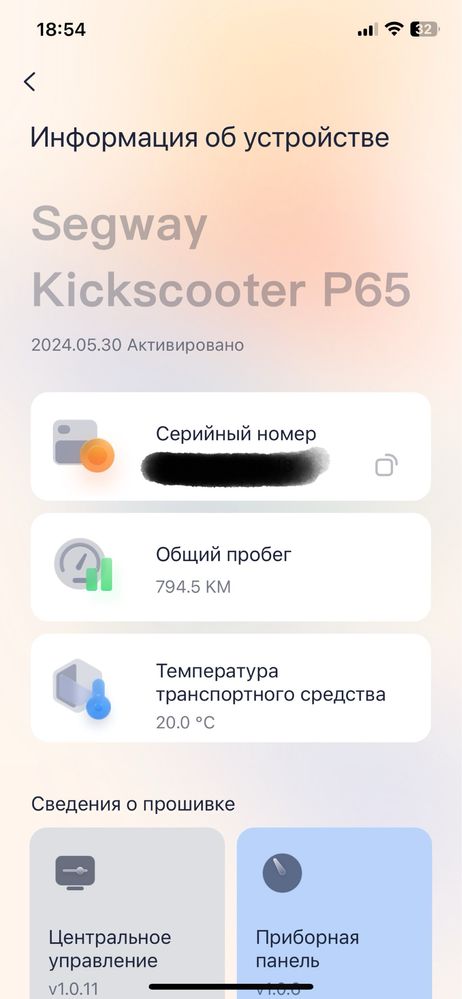 Електросамокат Segway-Ninebot P65