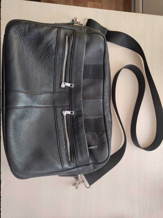 сумка  чоловіча  ділова шкіряна