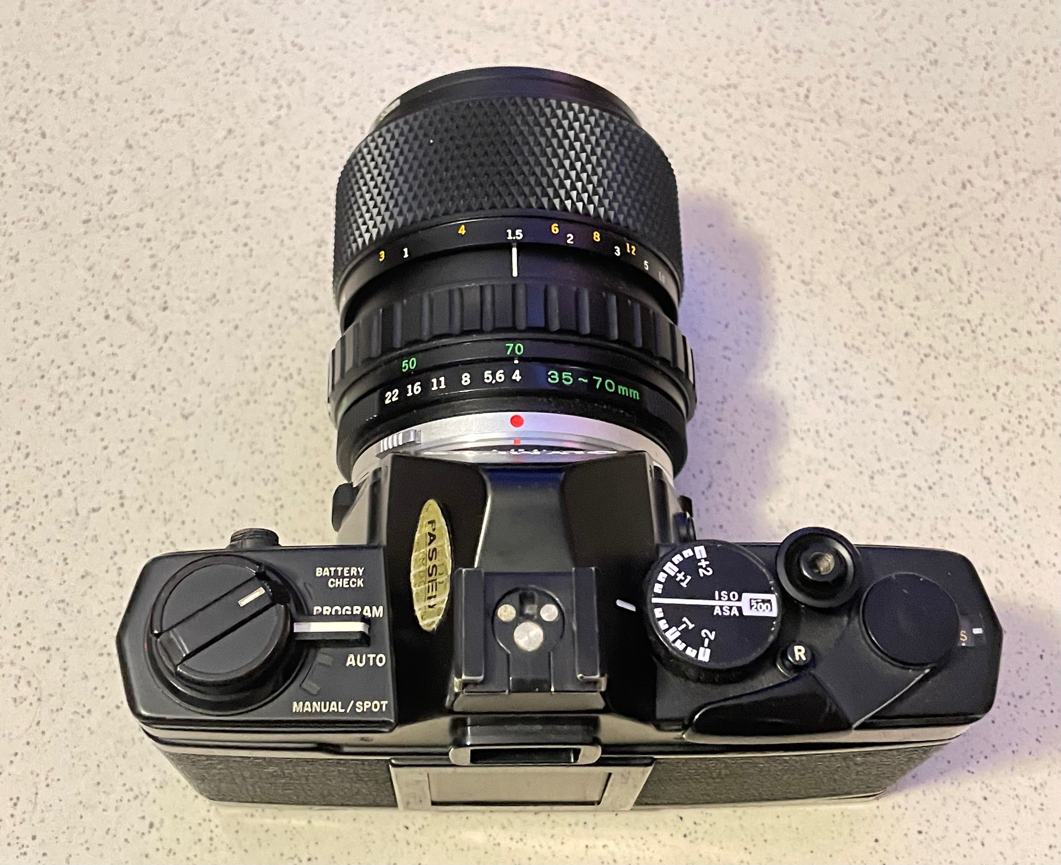 Olympus OM2 Spot/Program + 35-70mm f4