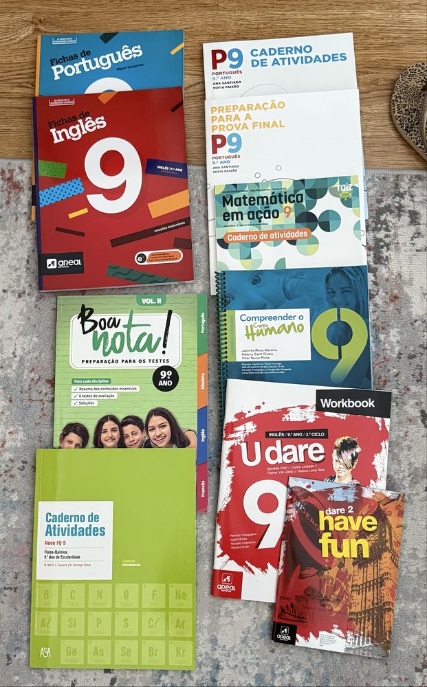 Livros Escolares 9 Ano