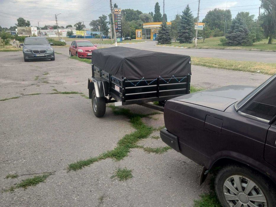 Прицеп ПРИЧІП ПА 20 на ресорах АЛКО  від виробника  на 1100 кг