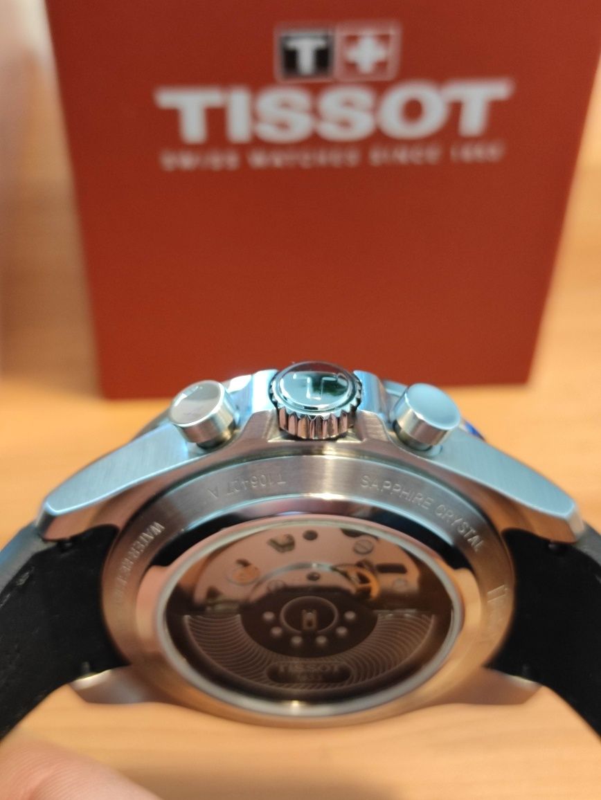 Piękny Tissot V8. Szwajcarski chronograf mechaniczny jak nowy!