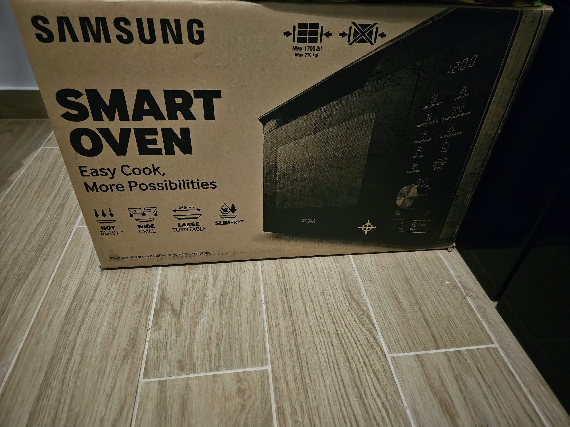 Micro-ondas SAMSUNG MC32K7055CT (32 L - Com Forno e Grill - Preto)