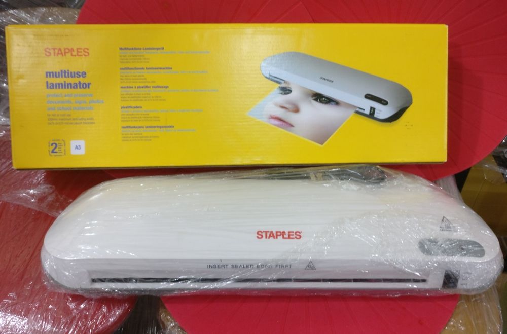 Laminadora Staples Branca de Alta Velocidade - Quente e Frio