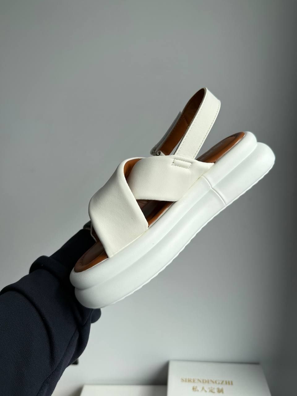р36-41 Босоніжки Miu Miu white