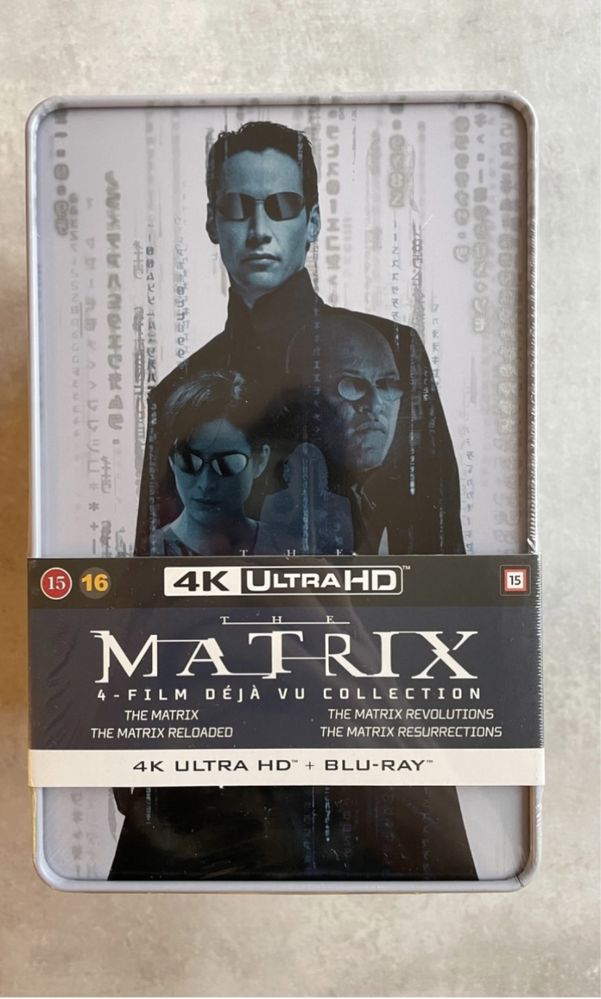 The Matrix 4-Film Steelbook Collection 4K+BD