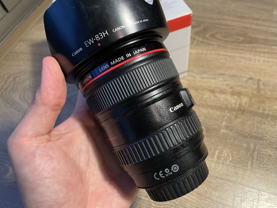 Lente Canon EF 24-105 L IS USM