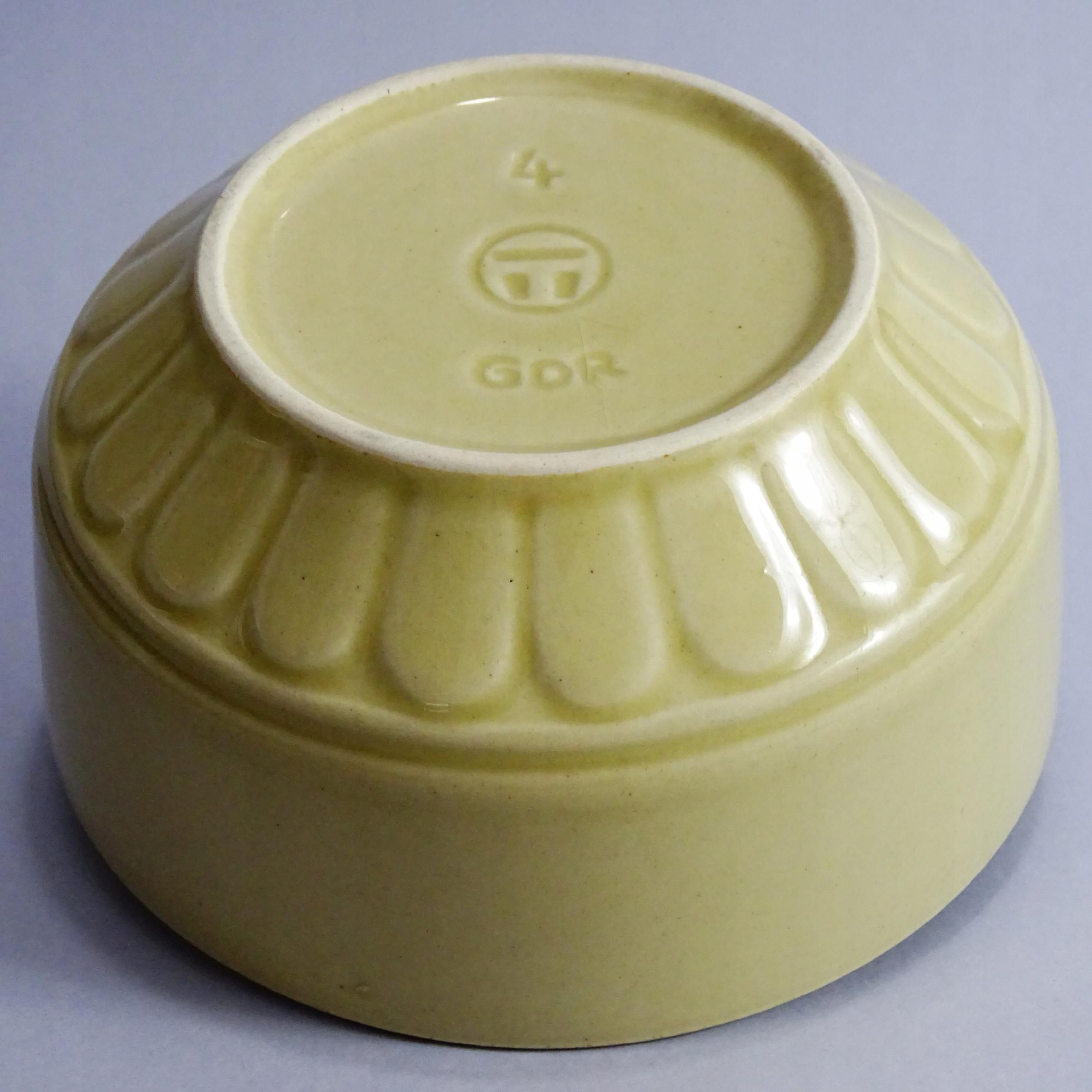 torgau lata 60/70 piękna kremowa ceramiczna misa salaterka patera