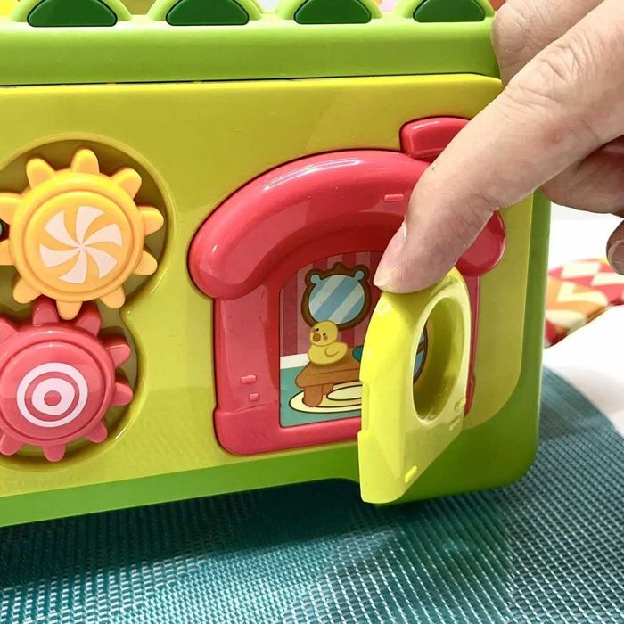 Гра Крокодил рибалка бізіборд каталка на шнурку 27см (831)