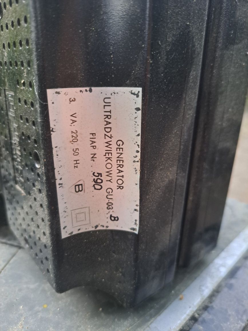 Generator ultradźwiękowy, dla miłośników PRL-u