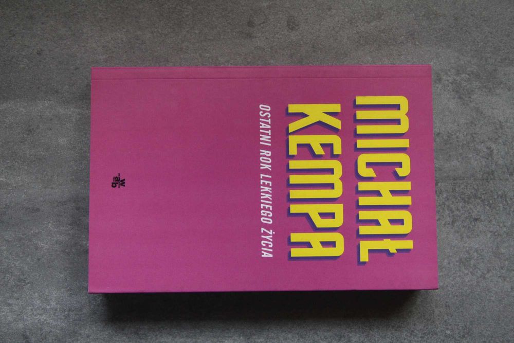 Ostatni rok lekkiego życia - Michał Kempa, książka (NOWA)