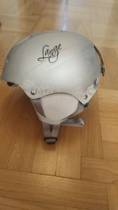 Kask Lange regulowany z oddzielną wkładką dla kobiety lub dziewczynki