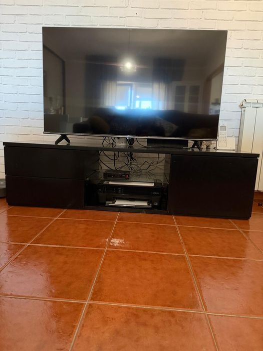 Móvel TV Lacado a Preto