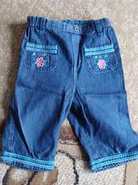 CHEROKEE spodnie dziewczęce dżinsowe jeansowe rozmiar 68