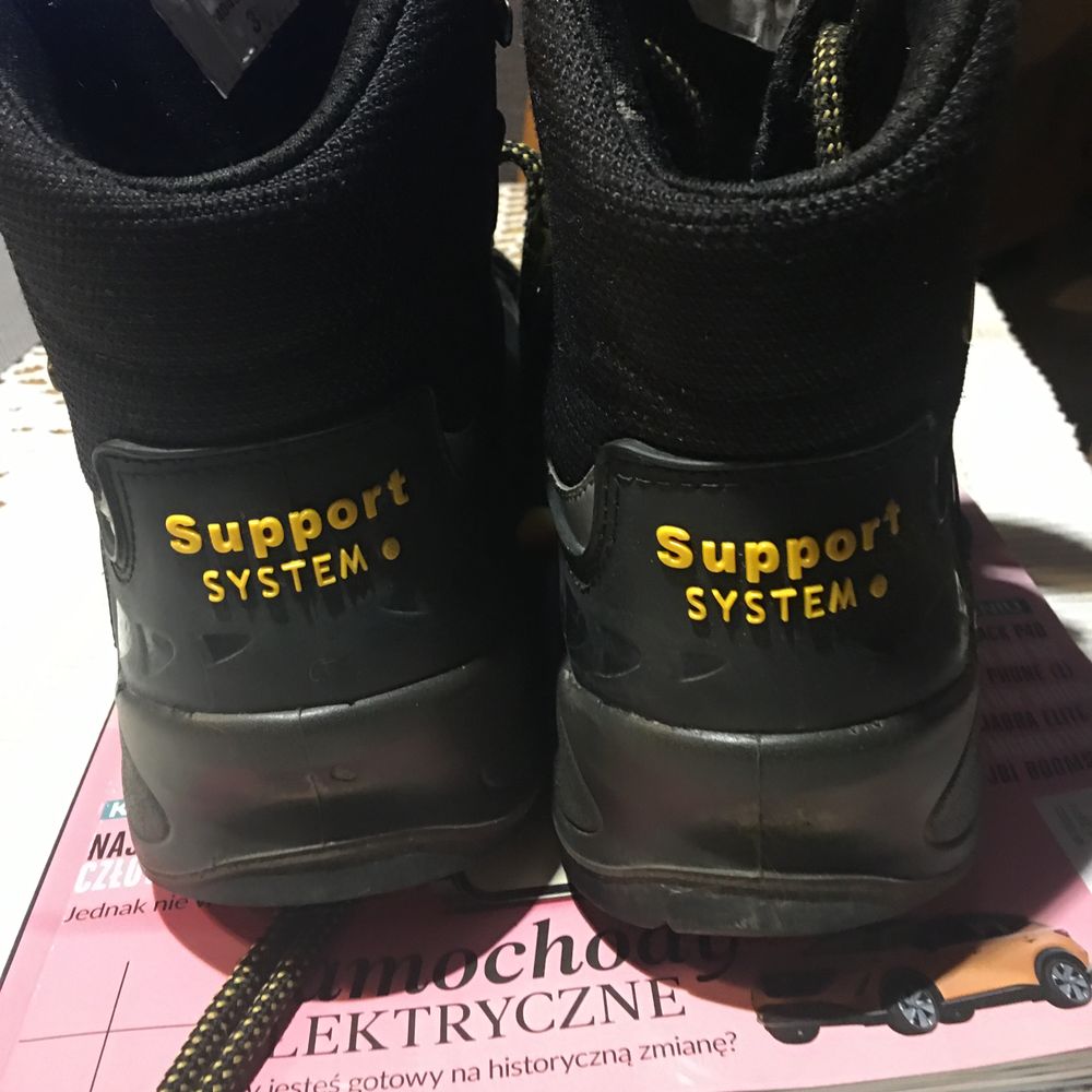 Buty skorzane Support system Włoskie