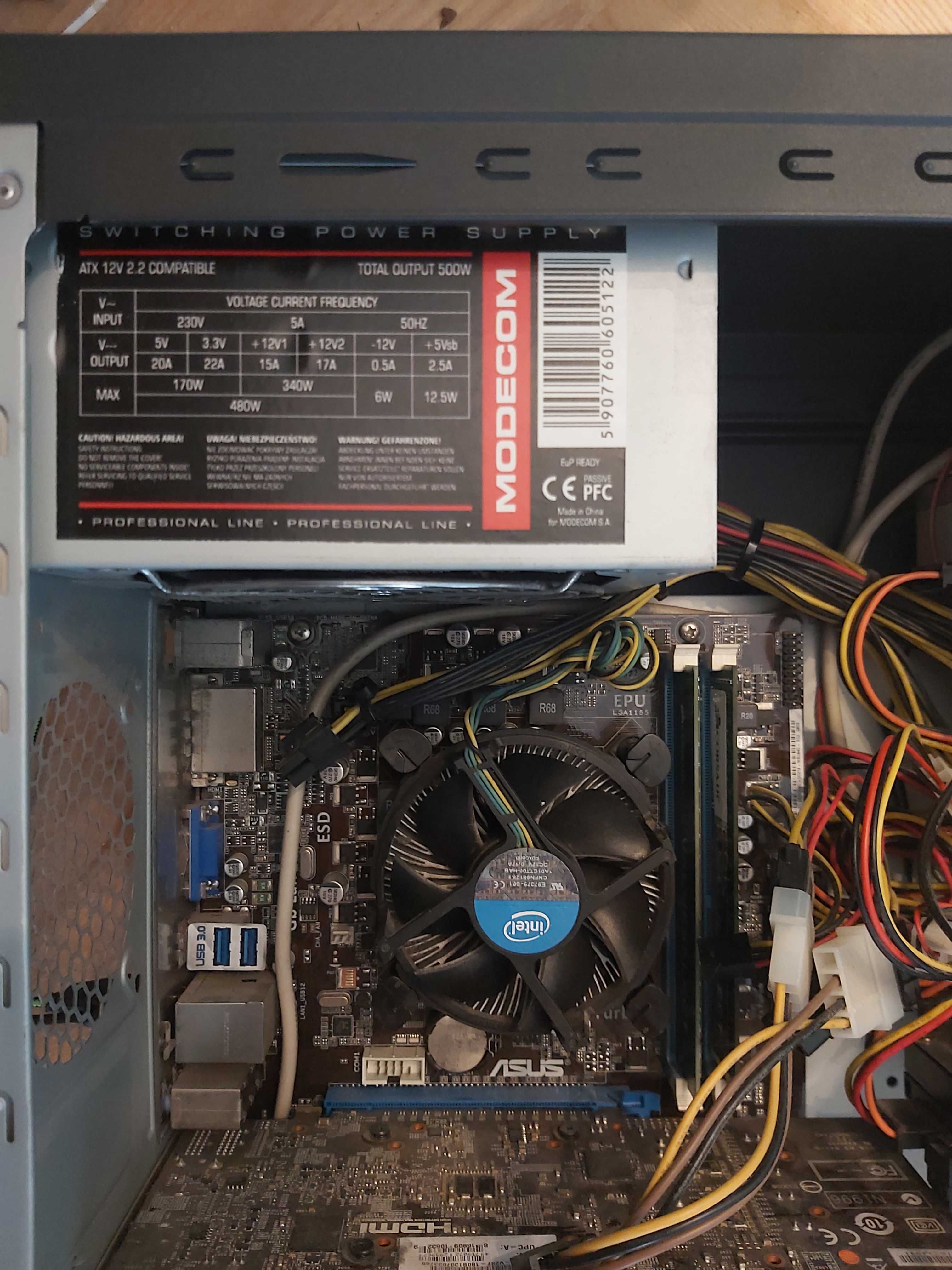 Komputer stacjonarny Intel i5-3470 MSI GeForce GTX TI