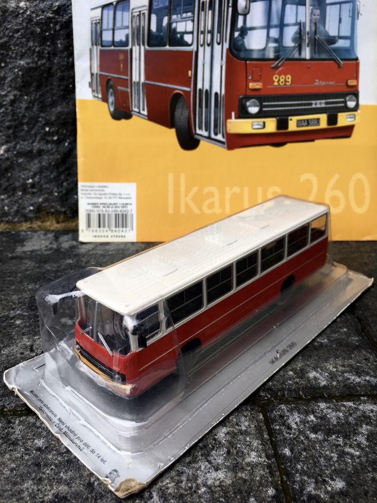 Czasopismo - IKARUS 260-auta PRL,autobusy,model,wydanie specjalne