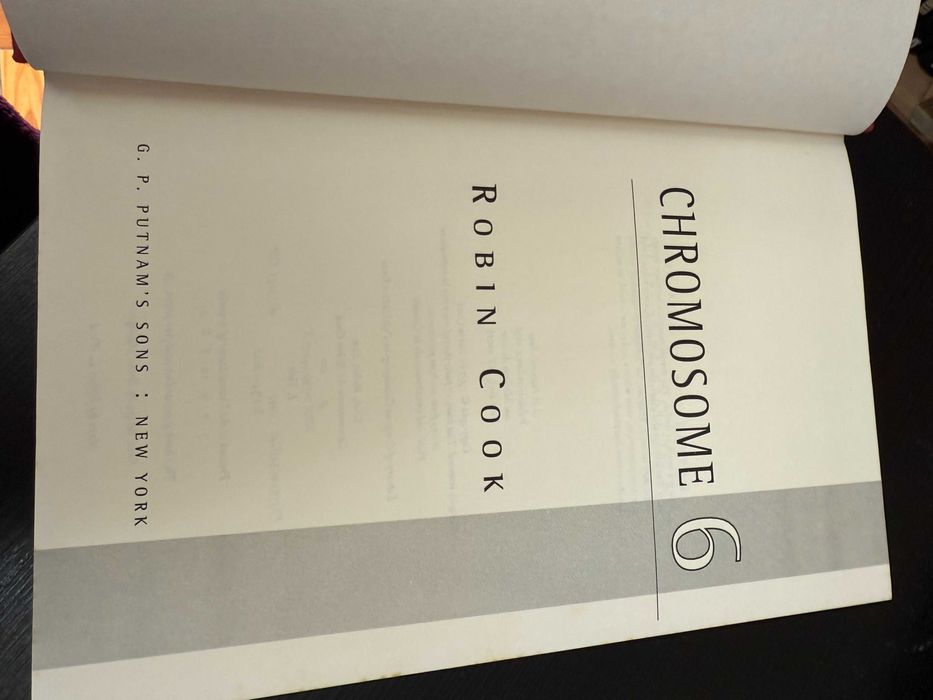Robin Cook – Chromosome 6