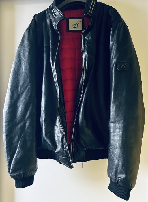 Skórzana kurtka męska XXL – Made in Italy – klasyk z charakterem