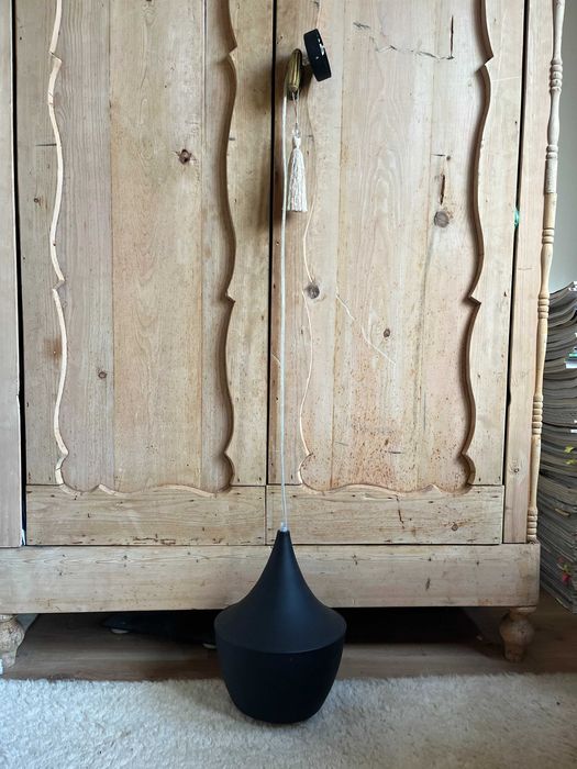 lampa wisząca czarna