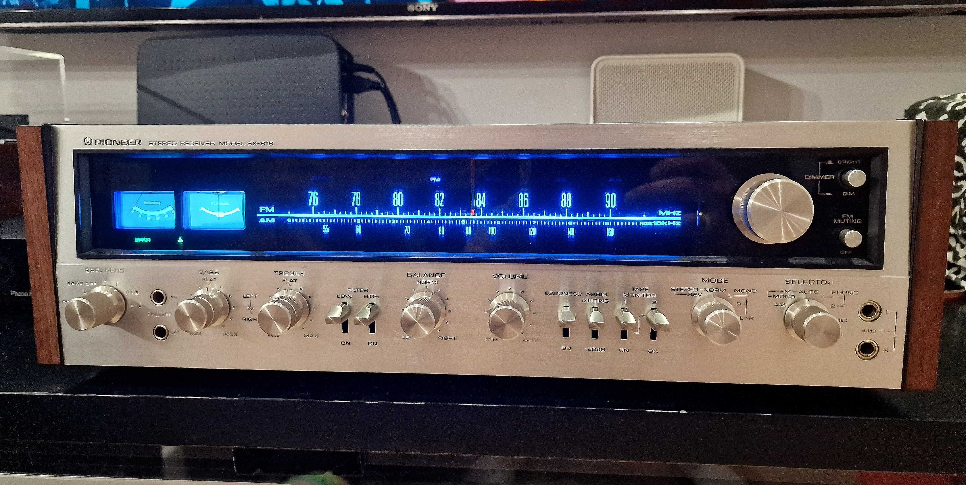 Pioneer SX 818 po pełnym serwisie