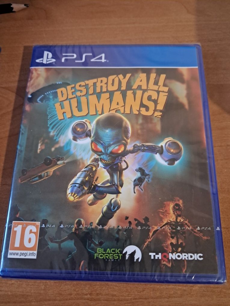 Destroy all humans !gra na PS4