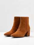 vagabond olivia suede ankle boots brown ботильйони чоботи ботинки