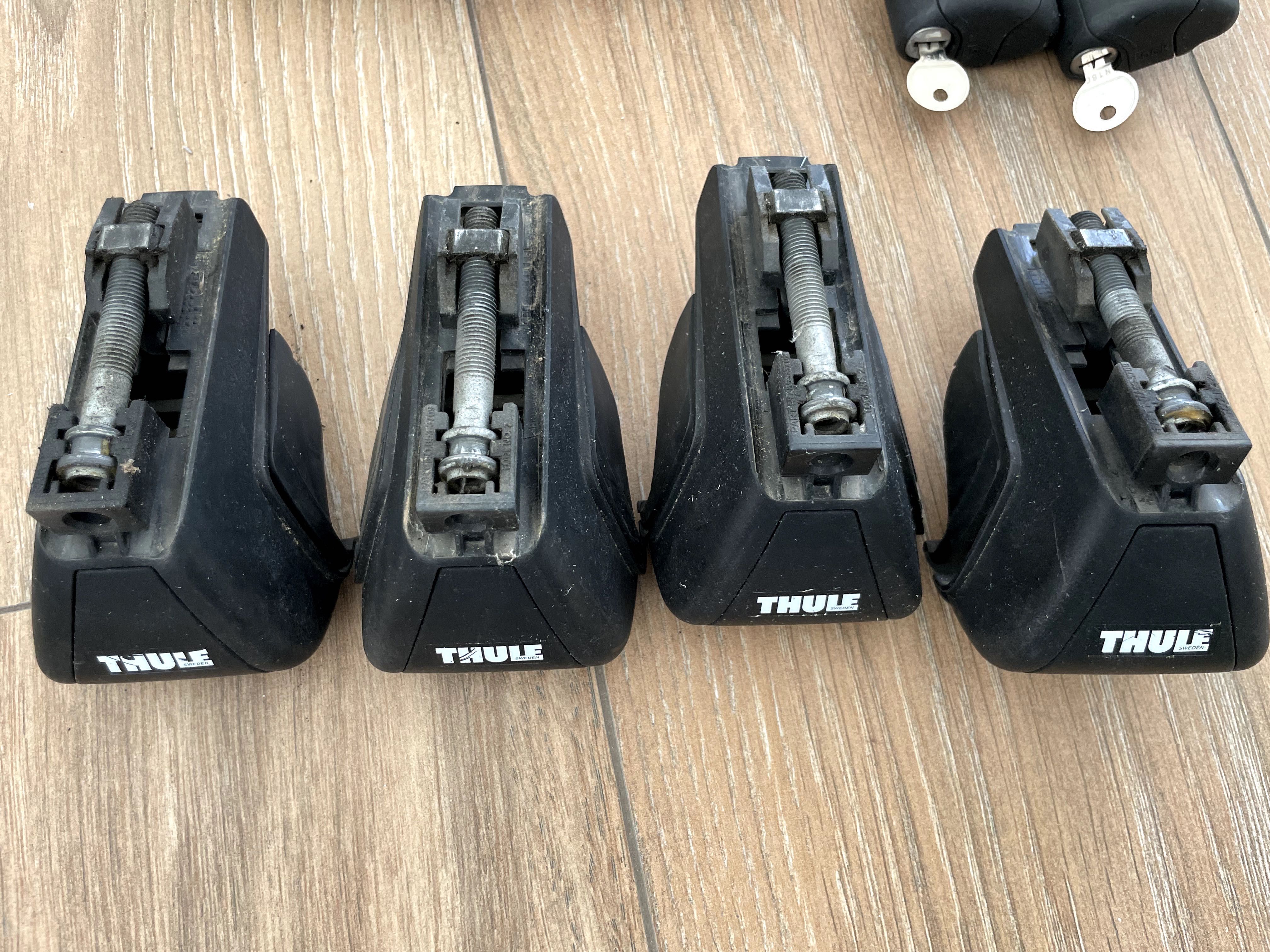 Fixações Thule Rapid System 753 e 853