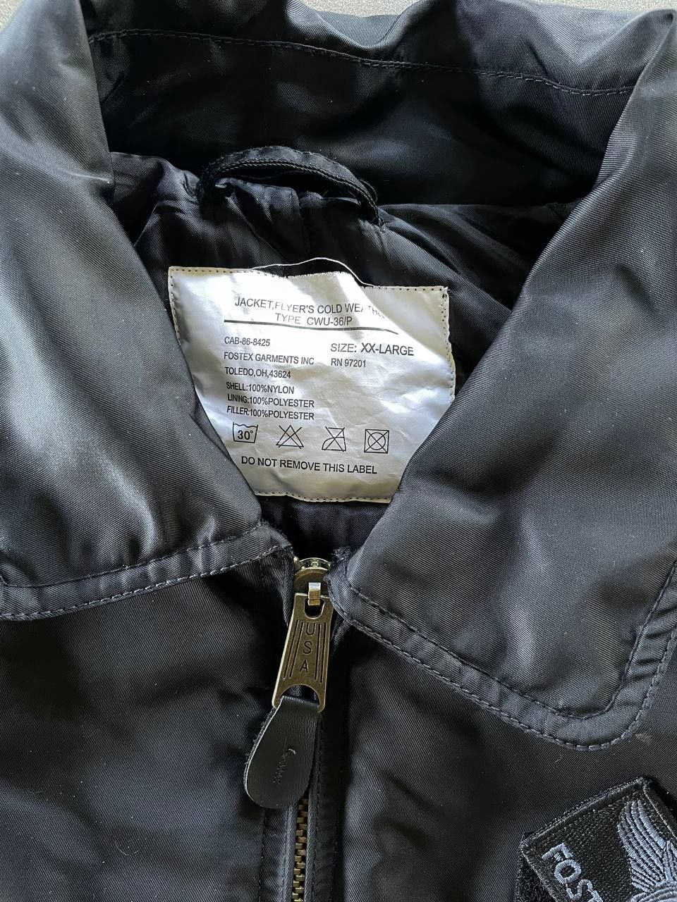 бомбер MA1 CVU alpha industries