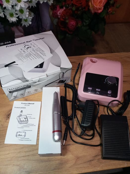 Фрейзер для нігтів 45000 об/хв з Led дисплеєм