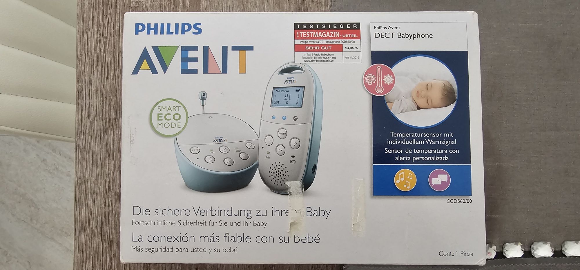 Philips avent intercomonicador