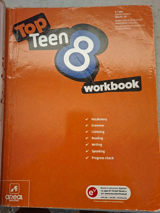 Livro escolar 8 ano Teen 8