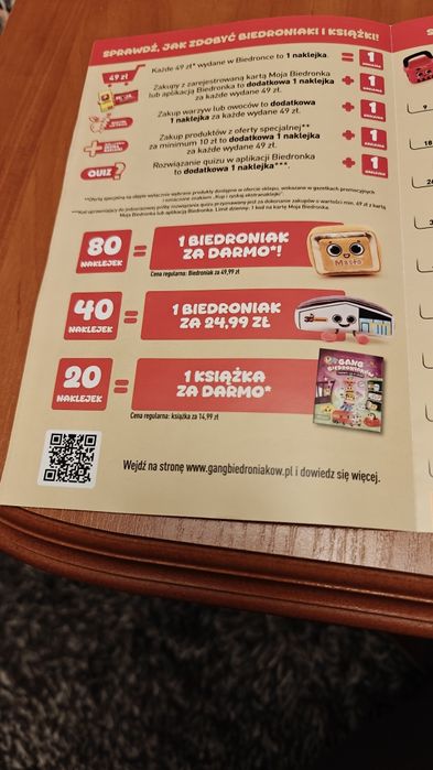 Biedronka Gang Biedroniaków Naklejki - 1 sztuka