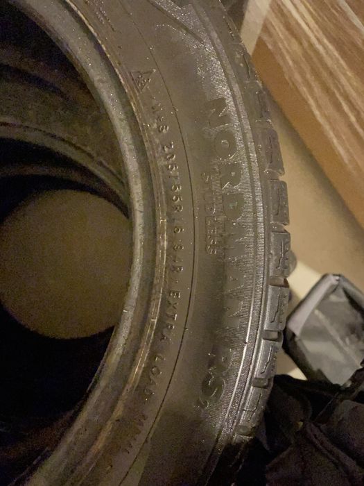 Шини зимові Nokian Notdmand RS2 94 R XL ( 205/55/60/R16