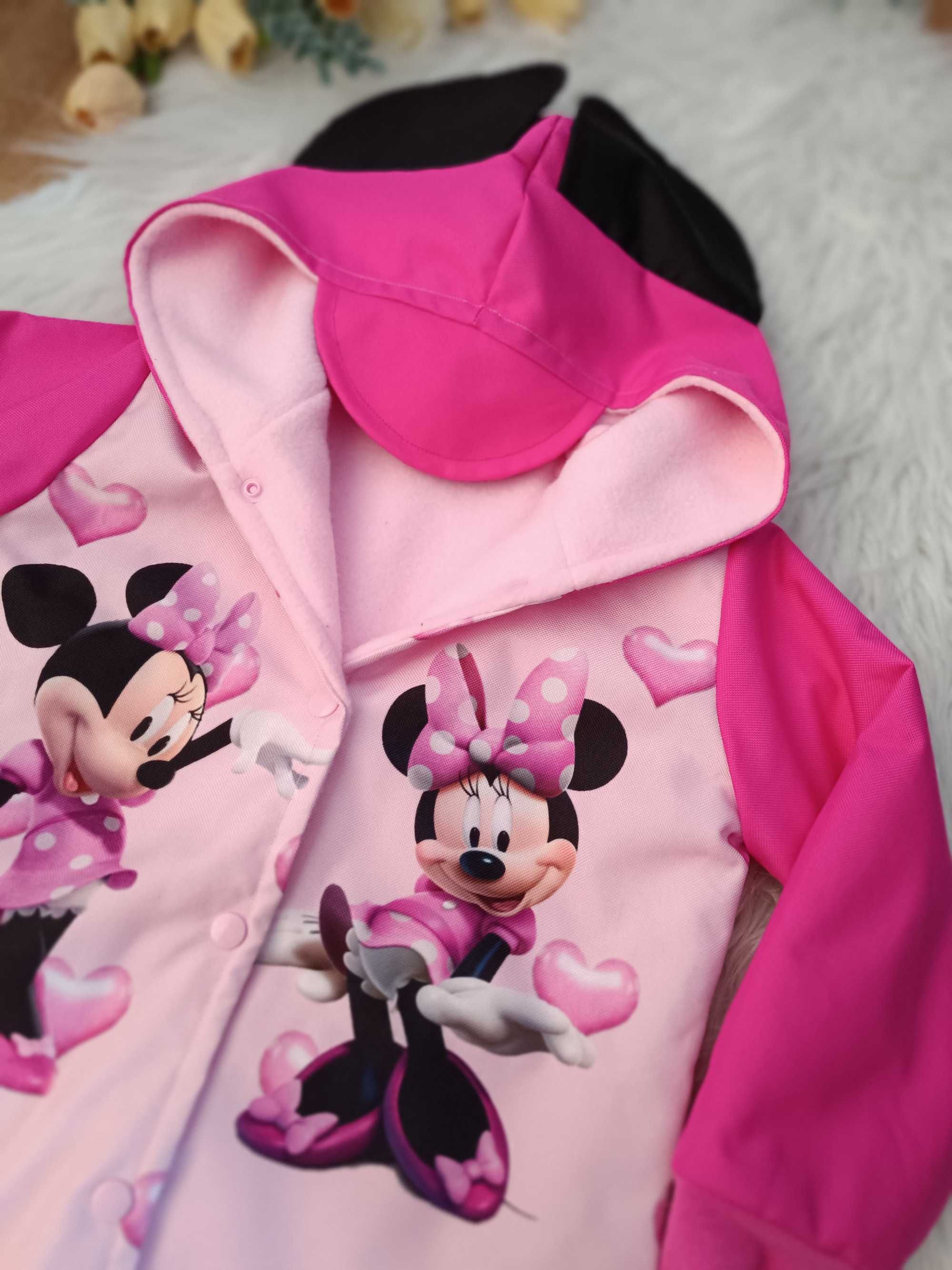 Sprzedam nową kurtkę przeciwdeszczowa z motywem Myszki Minnie