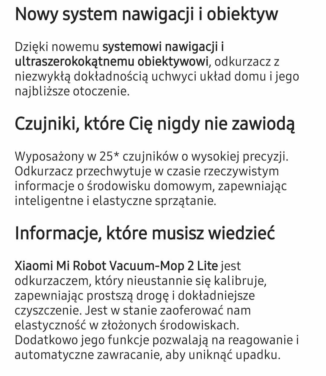 Robot Sprzątający Xiaomi