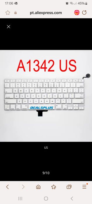 Teclado para macbook