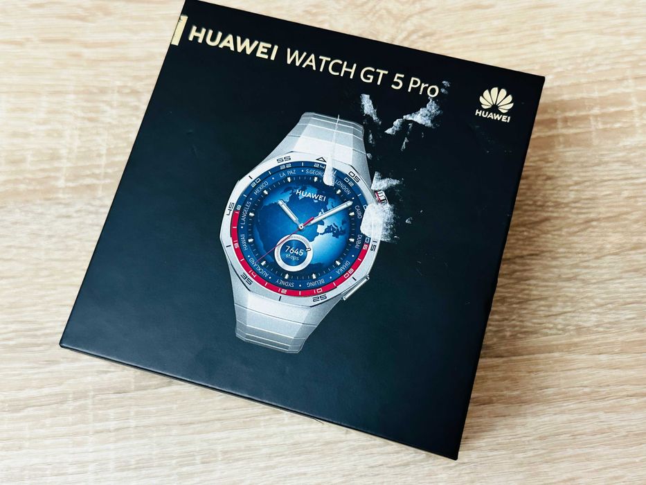 Smartwatch Huawei Watch GT 5 Pro 46 mm Elite GPS Stan Idealny Okazja!