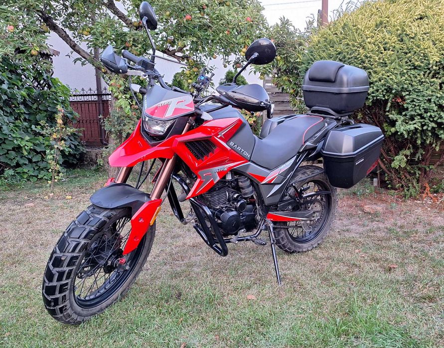 Barton Hyper 125  po serwisie za 1k+ zł/kat. B/1 rej. 2021/dodatki