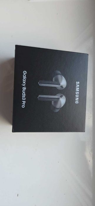 Słuchawki dokanałowe SAMSUNG Galaxy Buds 3 Pro ANC Srebrny NOWE PLOMBA