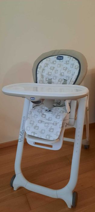 Chicco Cadeira Papa PollyProgres5 Bege c/ OFERTA KIT ESPREGUIÇADEI